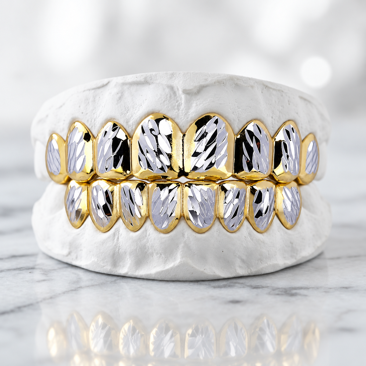 Gold & Silver Mirage Grillz