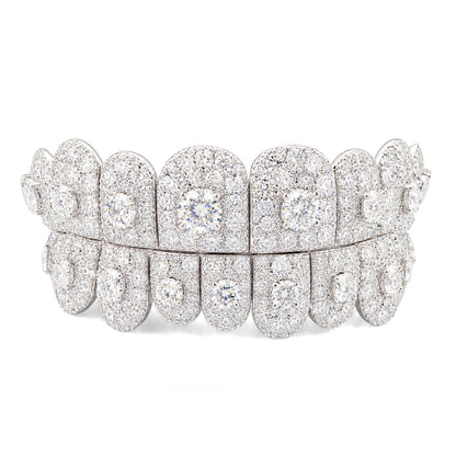 Star Crown Pavé Moissanite Grillz