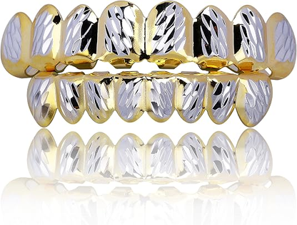 Gold & Silver Mirage Grillz